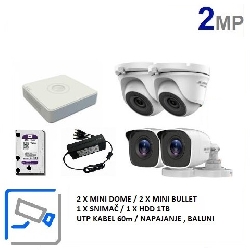 Set za video nadzor 2MP-TVI 4