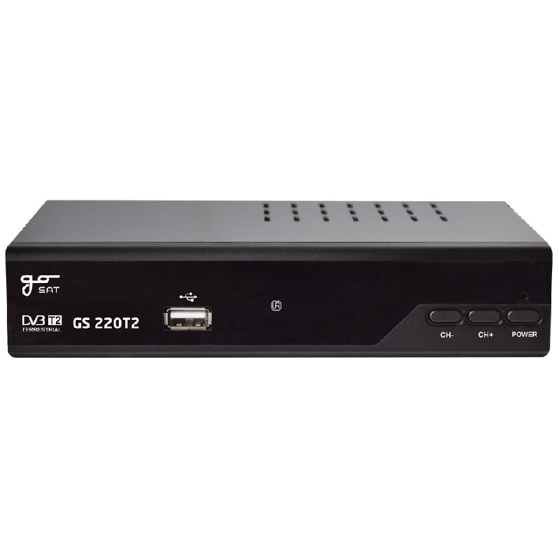 Prijemnik zemaljski, DVB-T2, FullHD, H.265/HEVC, HDMI, Scart GS 220T2