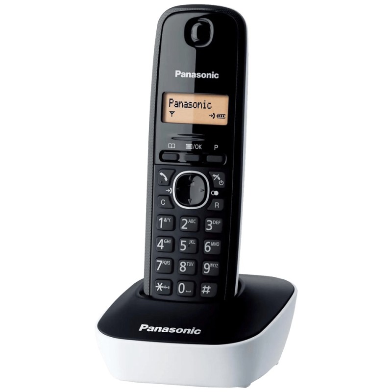 Telefon bežični PANASONIC KX-TG6811FXM, crno - bijeli