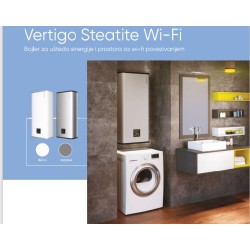 Električni bojler 50 L - ATLANTIC Vertigo Steatite Silver Wi-Fi